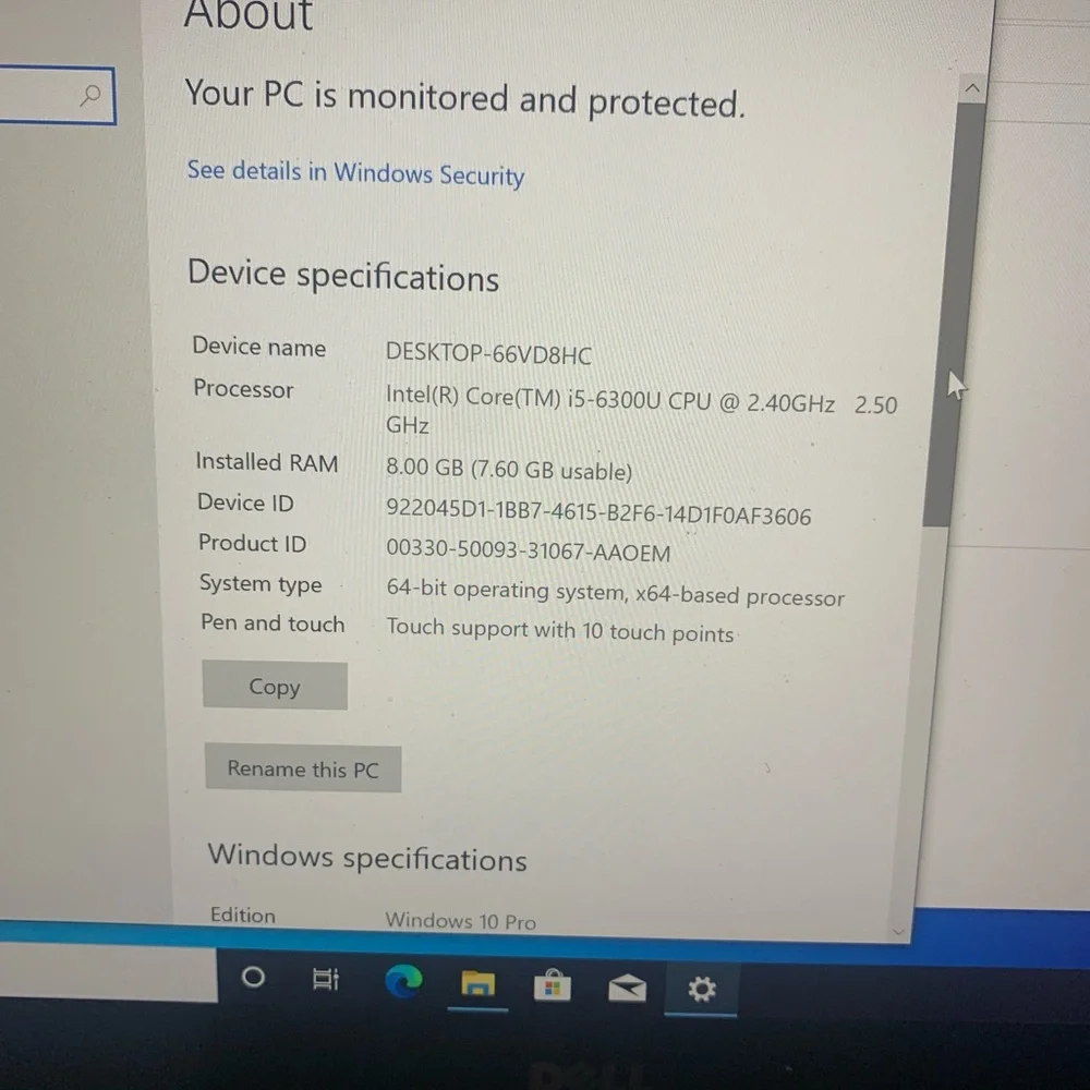DELL LATITUDE 6TH GEN TOUCHSCREEN